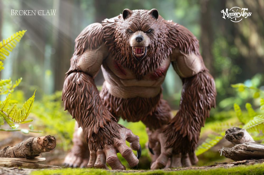 Ancient Warrior Bear Action Figure (With Bonus Armor) Gallery Image 8