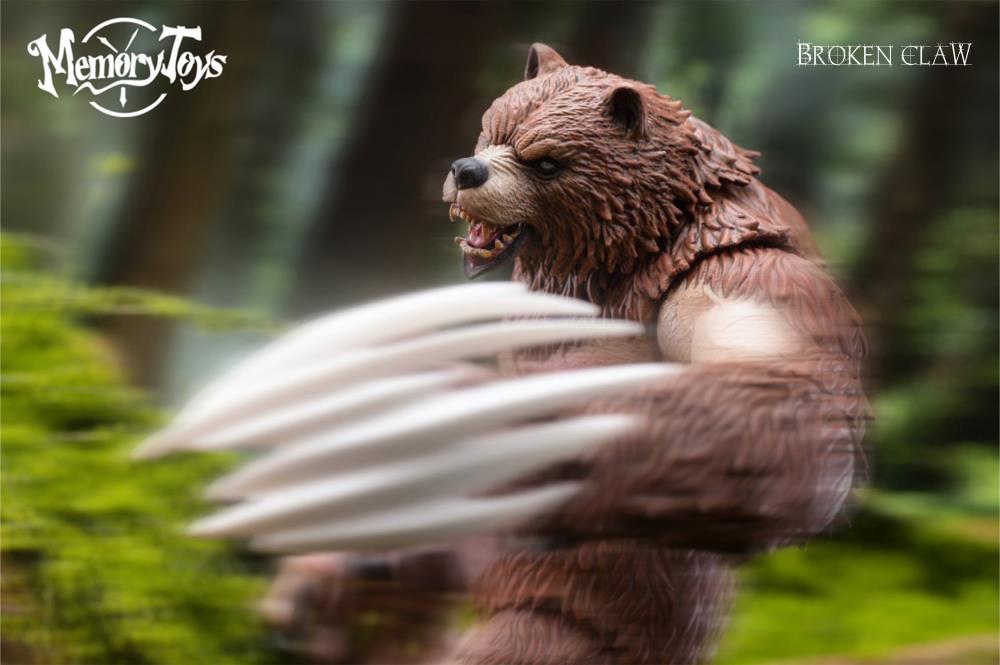 Ancient Warrior Bear Action Figure (With Bonus Armor) Gallery Image 4
