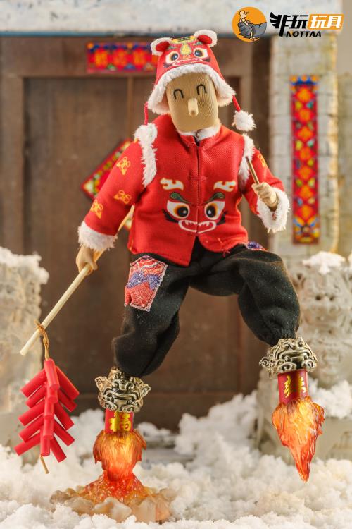 Tiger Hat Man of Chinese New Year 1/12 Scale Figure Gallery Image 16