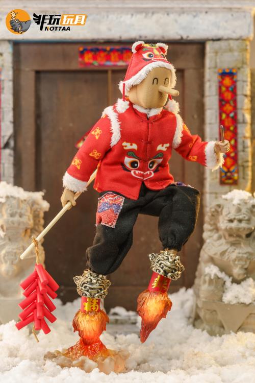 Tiger Hat Man of Chinese New Year 1/12 Scale Figure Gallery Image 18