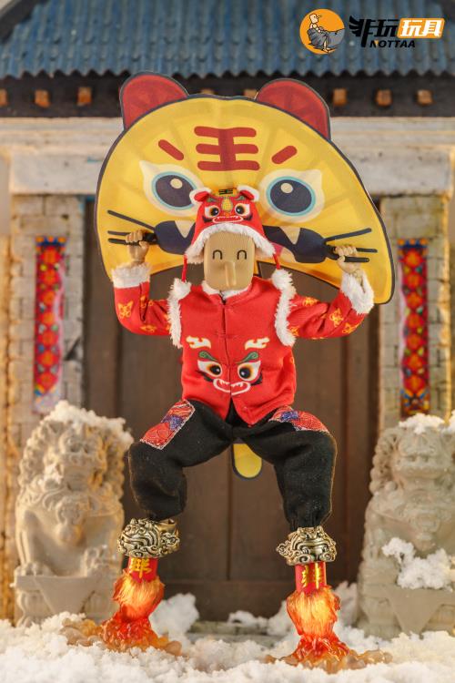 Tiger Hat Man of Chinese New Year 1/12 Scale Figure Gallery Image 21