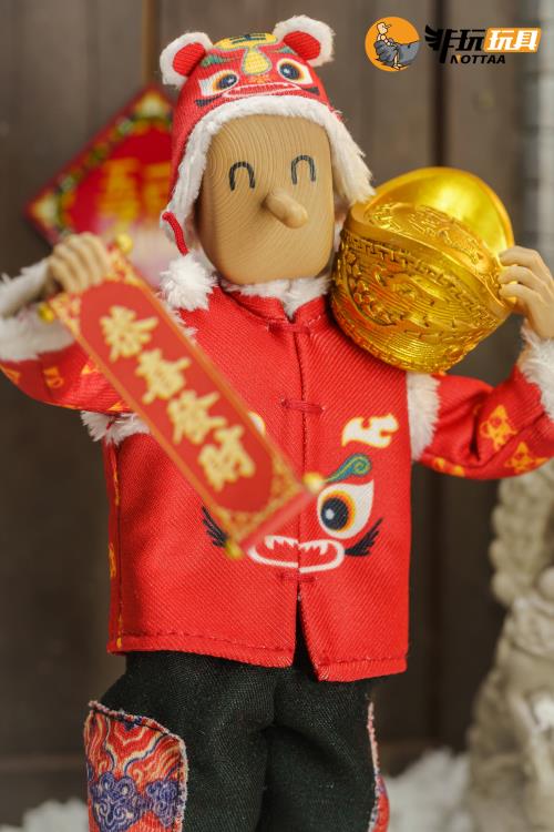 Tiger Hat Man of Chinese New Year 1/12 Scale Figure Gallery Image 5