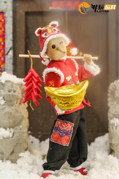 Tiger Hat Man of Chinese New Year 1/12 Scale Figure Gallery Image 6