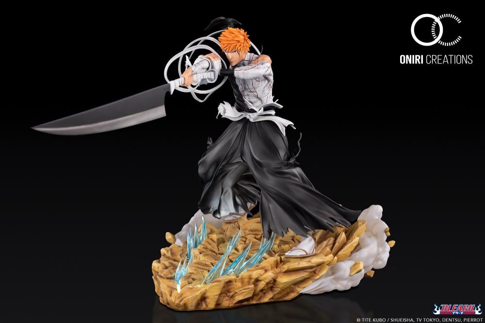 Bleach Ichigo Kurosaki (First Bankai) 1/6 Scale Limited Edition Statue Gallery Image 9