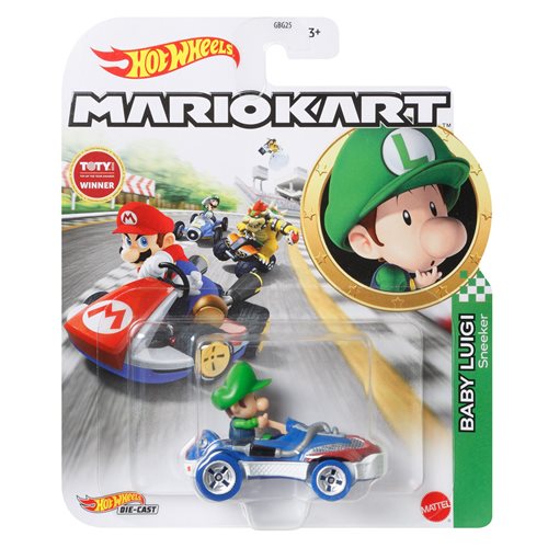 Mario Kart Hot Wheels Wave 2 Mix 1 Case of 8 Cars Gallery Image 9