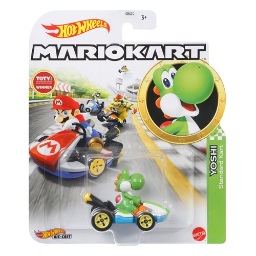 Mario Kart Hot Wheels Wave 2 Mix 1 Case of 8 Cars Gallery Image 4