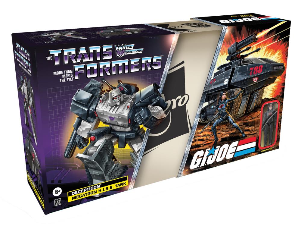 Transformers Collaborative G.I. Joe x Transformers Megatron H.I.S.S. Tank & Baroness Gallery Image 16