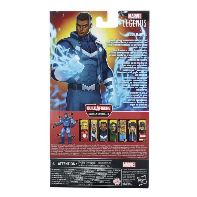 Marvel Legends Blue Marvel (Classic) Action Figure (Marvel's Controller BAF) Gallery Image 9