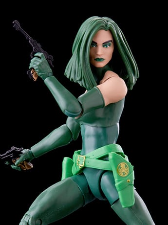 Marvel Legends Madame Hydra (Classic) Action Figure (Marvel's Controller BAF) Gallery Image 2