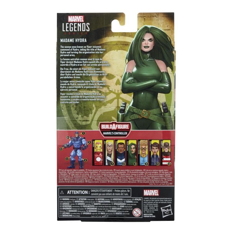 Marvel Legends Madame Hydra (Classic) Action Figure (Marvel's Controller BAF) Gallery Image 9