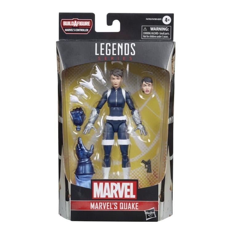 Secret Warriors Marvel Legends Marvel's Quake Action Figure (Marvel's Controller BAF) Gallery Image 9