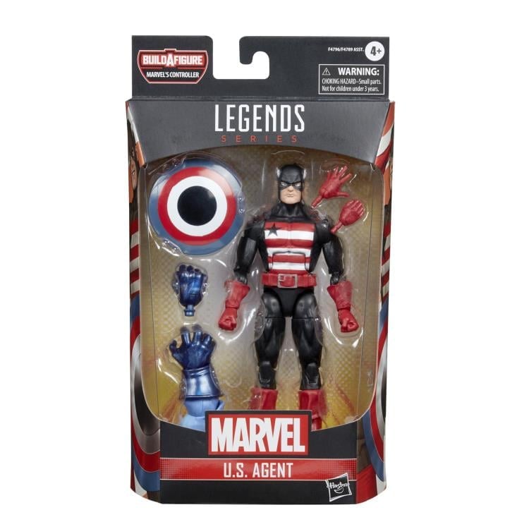 Marvel Legends U.S. Agent (Classic) Action Figure (Marvel's Controller BAF) Gallery Image 8