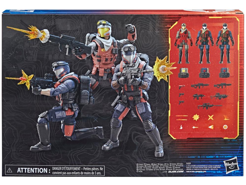 G.I. Joe Classified Series #47 Cobra Viper Officer & Vipers Troop Builder Pack Gallery Image 11