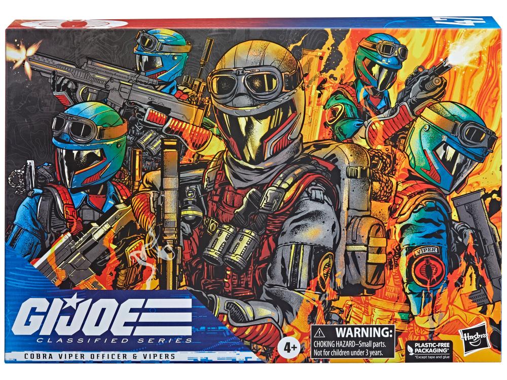 G.I. Joe Classified Series #47 Cobra Viper Officer & Vipers Troop Builder Pack Gallery Image 10