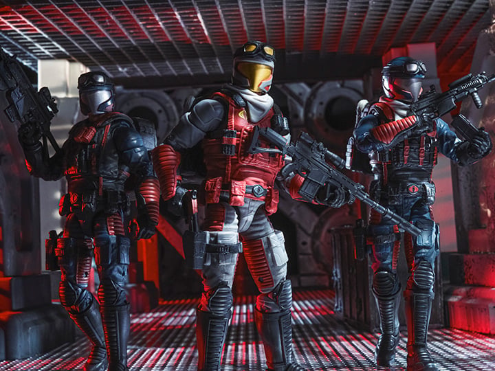 G.I. Joe Classified Series #47 Cobra Viper Officer & Vipers Troop Builder Pack Gallery Image 1