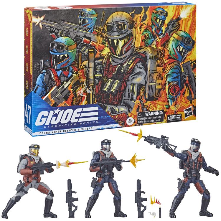 G.I. Joe Classified Series #47 Cobra Viper Officer & Vipers Troop Builder Pack Gallery Image 9