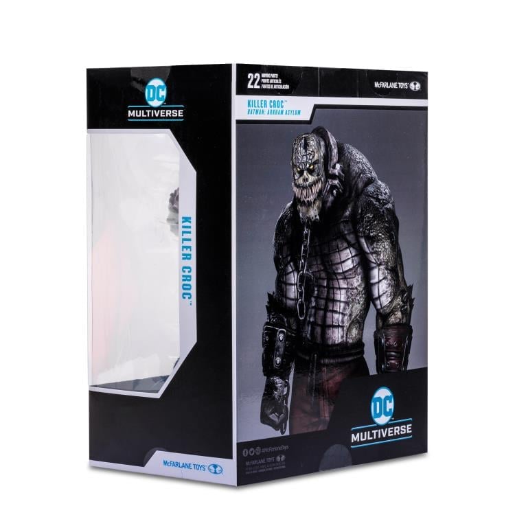 DC Comics Multiverse 4 Pollici - Action Figure 2 Pack: Nightwing E Killer Croc (Arkham City) By Mattel