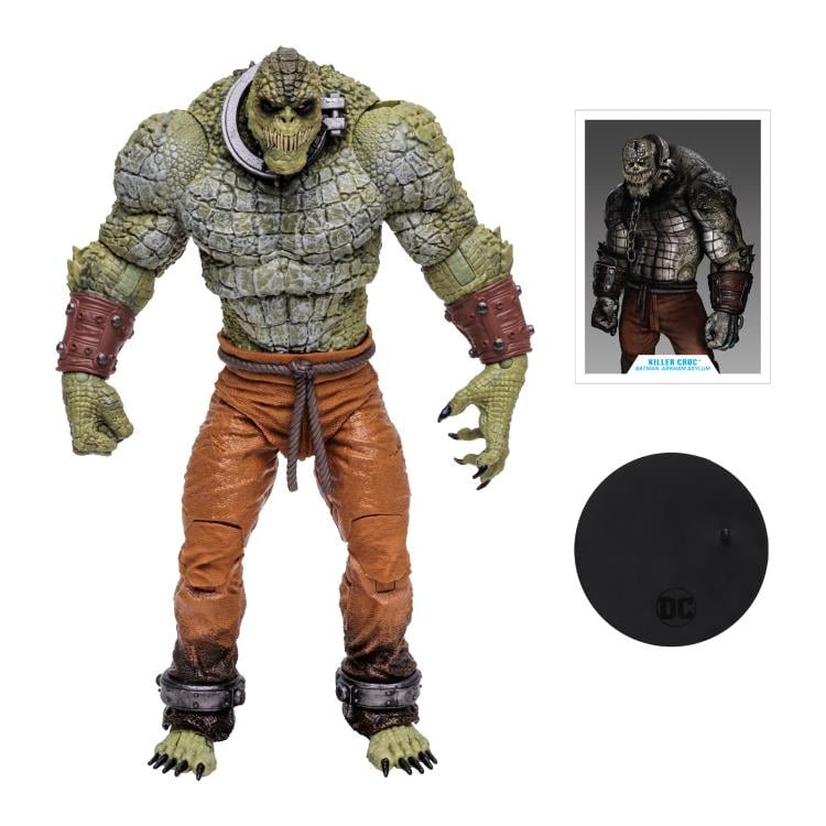 Batman: Arkham Asylum DC Multiverse Killer Croc Mega Action Figure Gallery Image 9
