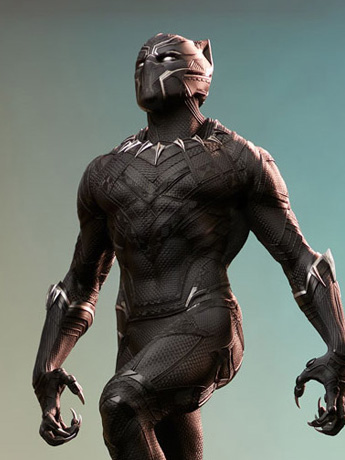 Marvel Premium Format Black Panther Limited Edition Statue Gallery Image 2