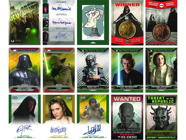 Star Wars 2015 Chrome Perspective Trading Cards - Single Pack Gallery Image 1