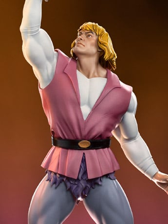 Masters of the Universe Prince Adam 1/10 Art Scale Limited Edition Statue Gallery Image 2