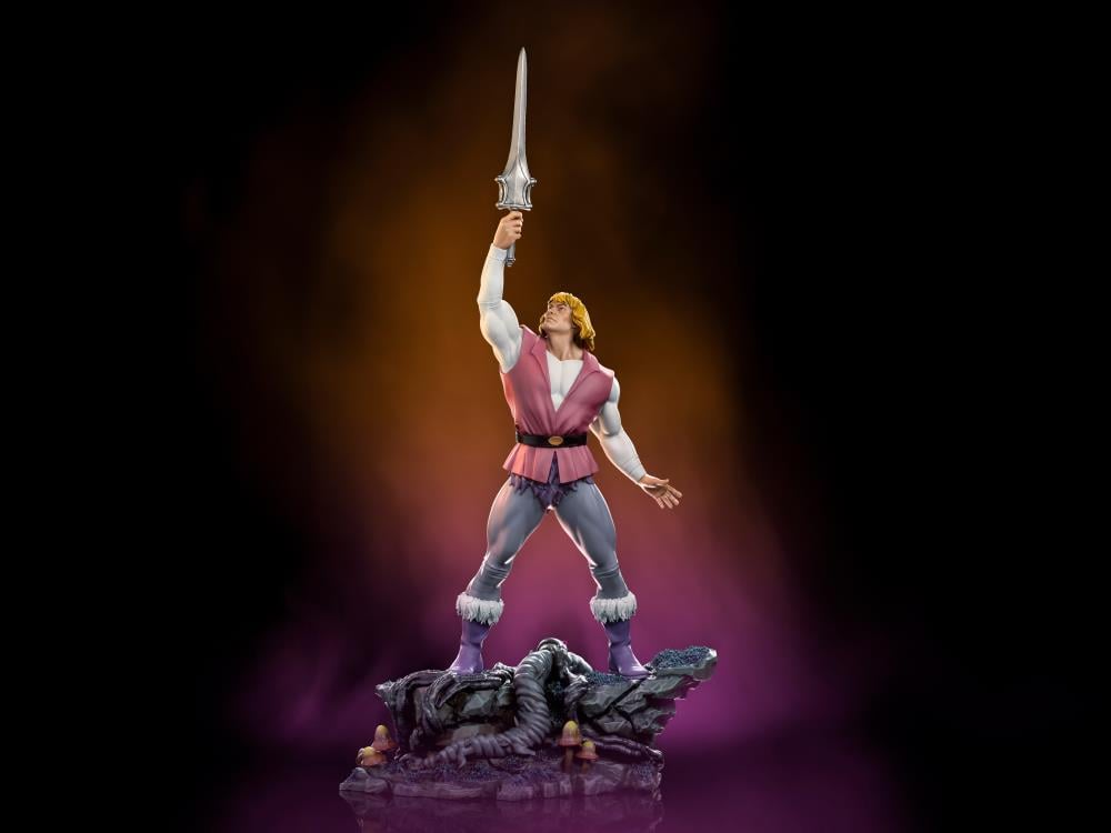 Masters of the Universe Prince Adam 1/10 Art Scale Limited Edition Statue Gallery Image 3
