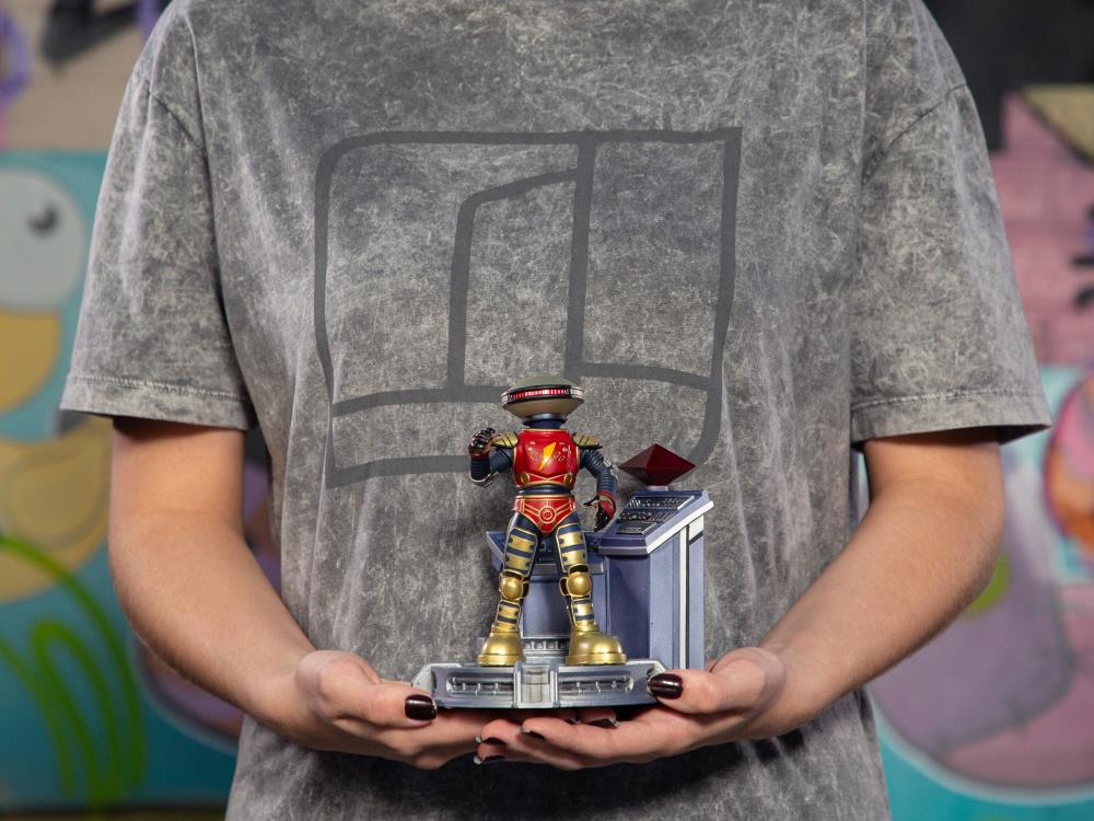 Mighty Morphin Power Rangers Alpha 5 Deluxe 1/10 Art Scale Limited Edition Statue Gallery Image 7