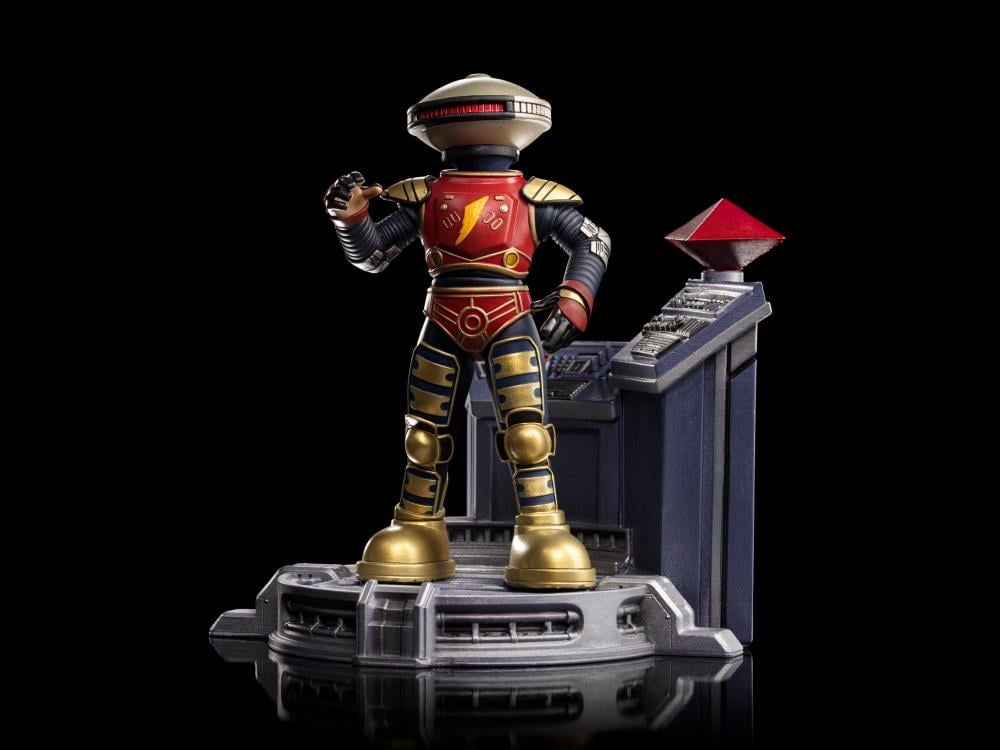 Mighty Morphin Power Rangers Alpha 5 Deluxe 1/10 Art Scale Limited Edition Statue Gallery Image 5