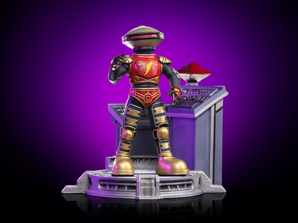Mighty Morphin Power Rangers Alpha 5 Deluxe 1/10 Art Scale Limited Edition Statue Gallery Image 3