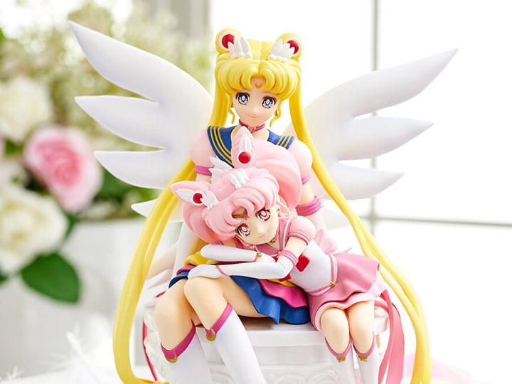 Sailor Moon Eternal Ichibansho Eternal Sailor Moon & Eternal Sailor Chibi Moon Figure Gallery Image 1