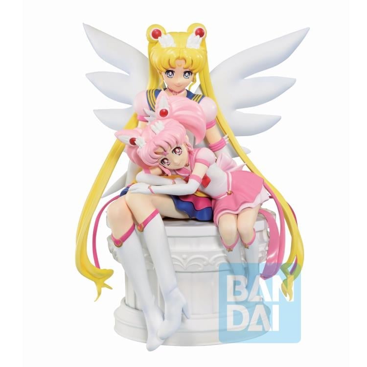 Sailor Moon Eternal Ichibansho Eternal Sailor Moon & Eternal Sailor Chibi Moon Figure Gallery Image 4