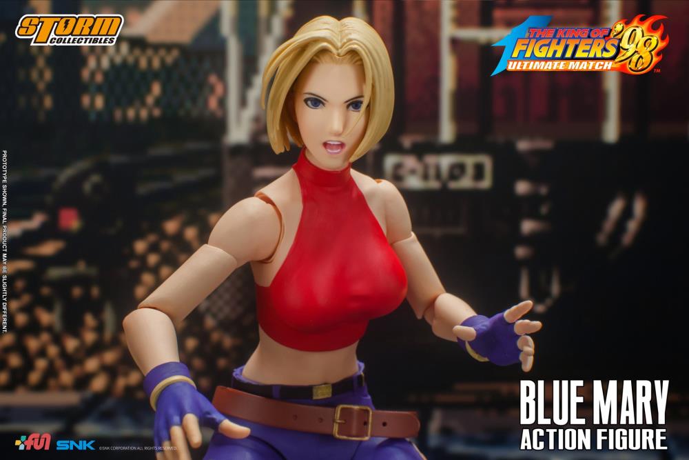 The King of Fighters '98 Blue Mary 1/12 Scale Action Figure Gallery Image 17
