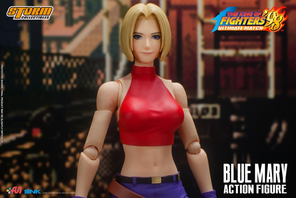 The King of Fighters '98 Blue Mary 1/12 Scale Action Figure Gallery Image 21