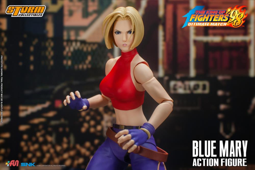 The King of Fighters '98 Blue Mary 1/12 Scale Action Figure Gallery Image 18