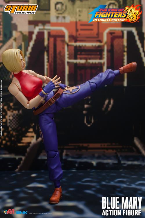 The King of Fighters '98 Blue Mary 1/12 Scale Action Figure Gallery Image 8