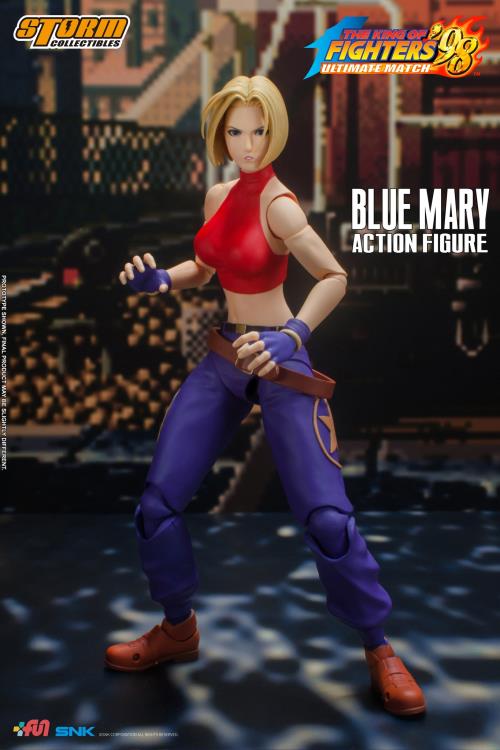 The King of Fighters '98 Blue Mary 1/12 Scale Action Figure Gallery Image 3