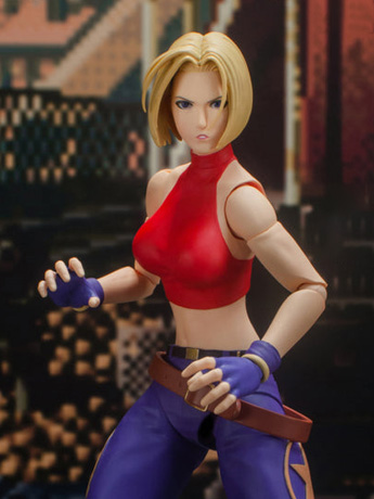 The King of Fighters '98 Blue Mary 1/12 Scale Action Figure Gallery Image 2