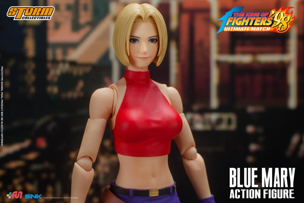 The King of Fighters '98 Blue Mary 1/12 Scale Action Figure Gallery Image 20