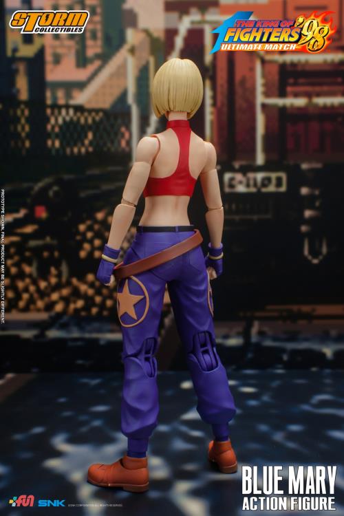 The King of Fighters '98 Blue Mary 1/12 Scale Action Figure Gallery Image 6