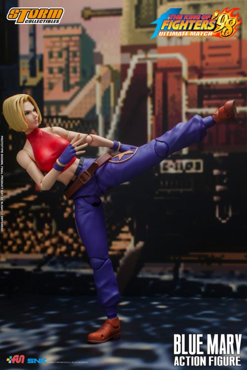 The King of Fighters '98 Blue Mary 1/12 Scale Action Figure Gallery Image 9