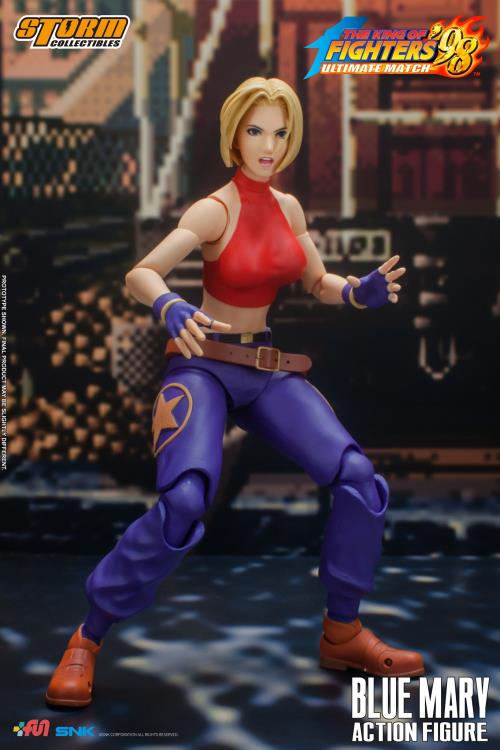 The King of Fighters '98 Blue Mary 1/12 Scale Action Figure Gallery Image 10