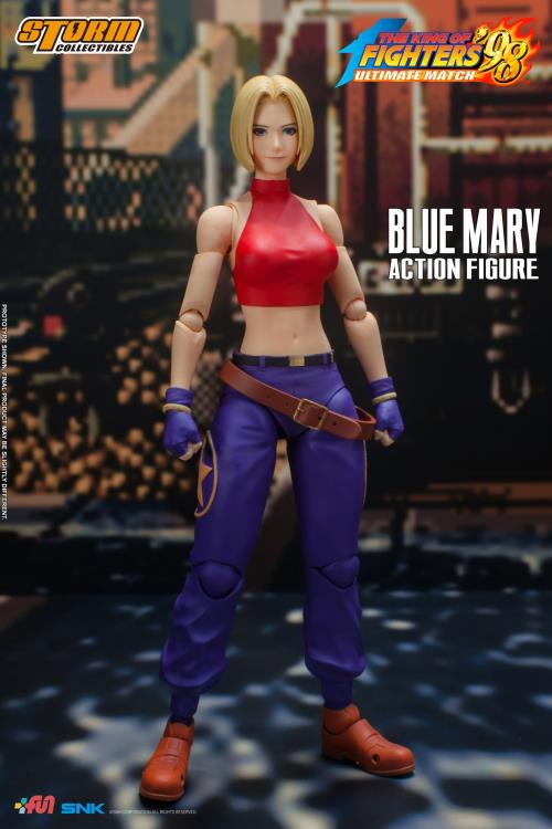 The King of Fighters '98 Blue Mary 1/12 Scale Action Figure Gallery Image 5