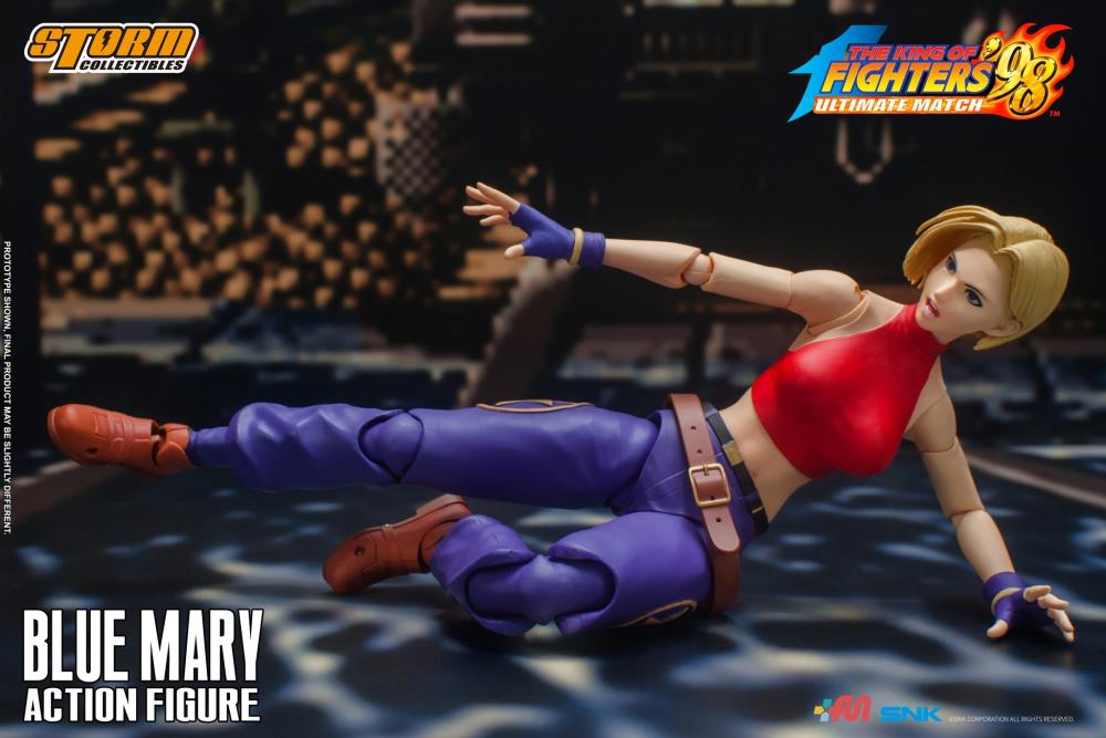 The King of Fighters '98 Blue Mary 1/12 Scale Action Figure Gallery Image 13