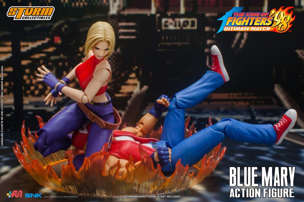 The King of Fighters '98 Blue Mary 1/12 Scale Action Figure Gallery Image 11