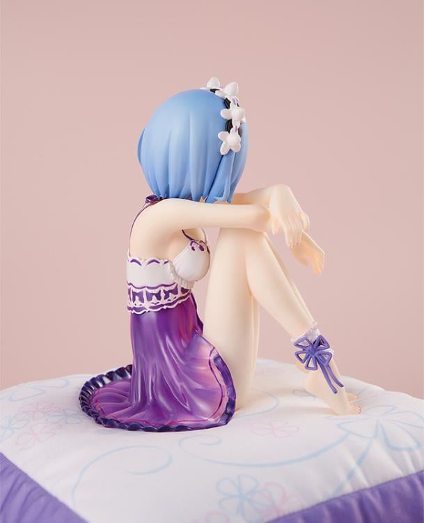 Re:Zero Starting Life in Another World KD Colle Rem (Birthday Purple Lingerie Ver.) 1/7 Scale Figure Gallery Image 6