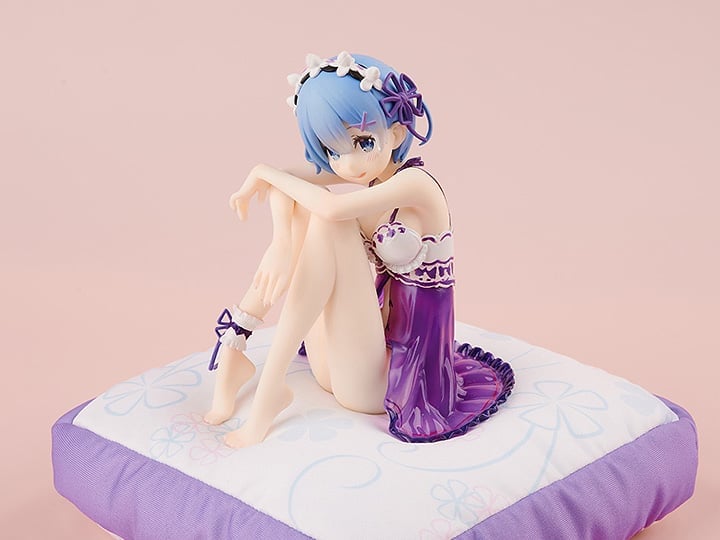 Re:Zero Starting Life in Another World KD Colle Rem (Birthday Purple Lingerie Ver.) 1/7 Scale Figure Gallery Image 1