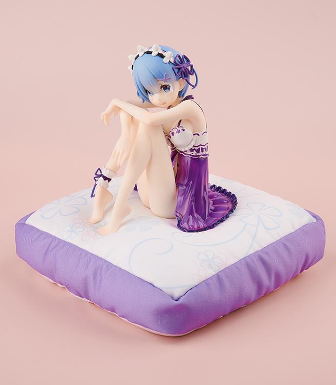 Re:Zero Starting Life in Another World KD Colle Rem (Birthday Purple Lingerie Ver.) 1/7 Scale Figure Gallery Image 3