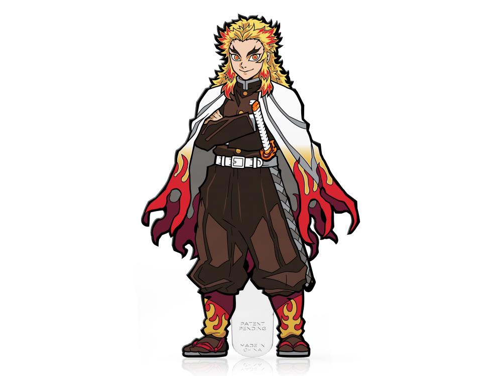 Demon Slayer: Kimetsu no Yaiba FiGPiN #810 Kyojuro Rengoku Gallery Image 3
