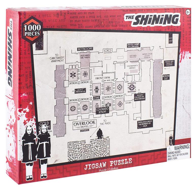The Shining Overlook Hotel Floor Plan 1000-Piece Jigsaw Puzzle Gallery Image 4
