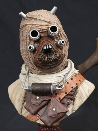 Star Wars: A New Hope Legends in 3D Tusken Raider 1/2 Scale Limited Edition Bust Gallery Image 2